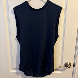 lululemon athletica Black Muscle Tee